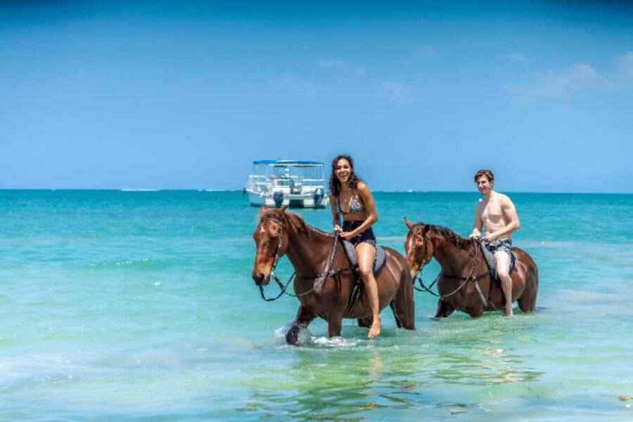 Ocho Rios: Horseback Riding in the Ocean and Bamboo Rafting - Pickup from Ocho Rios and the ride through Jamaica
