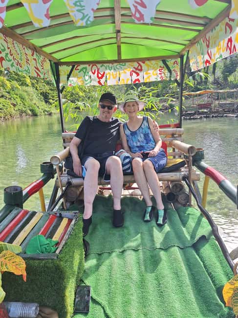 Ocho Rios Jamaica: River Bamboo Rafting Activity - The limestone foot massage and its cultural angle