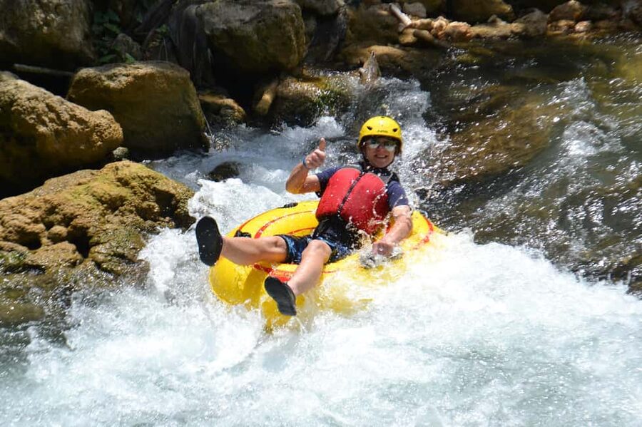 Ocho Rios: Jungle River Tubing & Bamboo Beach Club - A Jamaican beach break at Bamboo Beach Club