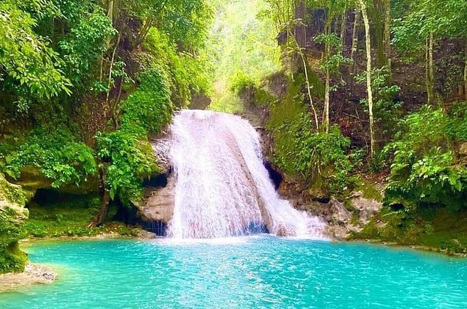 Original Blue Hole St. Ann Ocho Rios Jamaica Admission Fee Ticket - Waterfall, Ramp, and Rock Jumps
