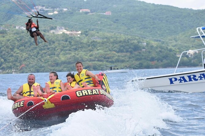 Parasailing, Sea Tubing & Jet Ski from Montego Bay- Private tour - Pickup, timing, and what to prepare for