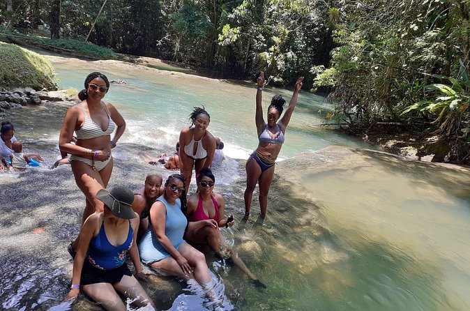 Pelican Bar, Appleton Rum Tour, YS Falls Jamaica south coast experience Montego - YS Falls, the day’s most active stop