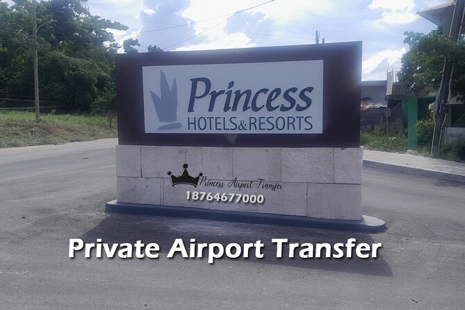 Princess Grand Jamaica Private Airport Transfer from Montego Bay - Key points to know before booking