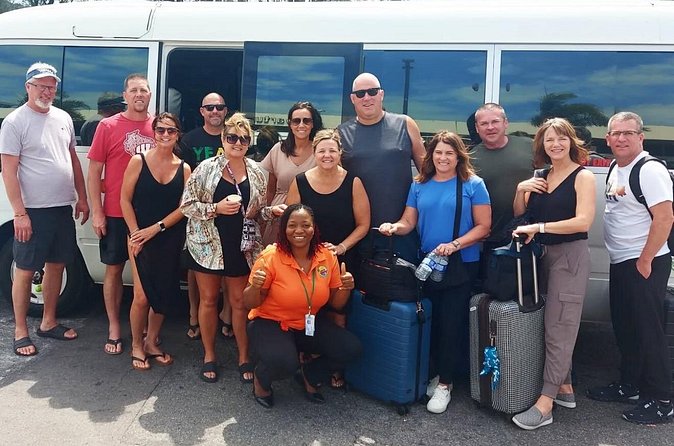 Private Airport escort to and from Montego Bay hotels round-trip - The return trip to Sangster Airport