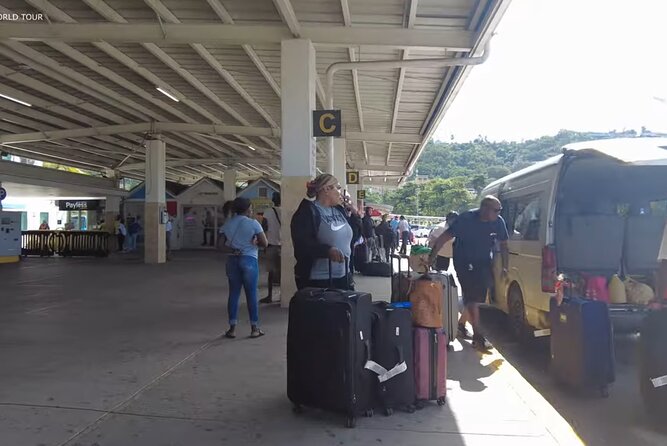 Private Airport transfer from MBJ to & from Hotel's in Ochi Rios - Timing, pickup, and the Kingston label