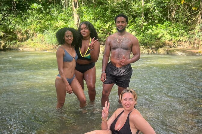 Private Bamboo Rafting Activity in Jamaica - The Limestone Foot Massage on the Raft