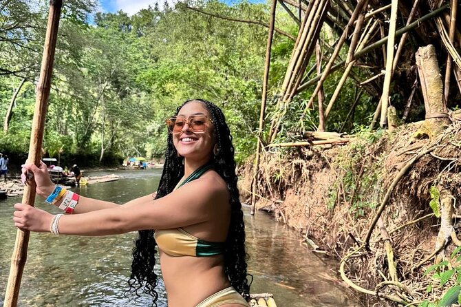 Private Bamboo River Rafting & Foot Massage from Montego Bay - The limestone foot massage after the river
