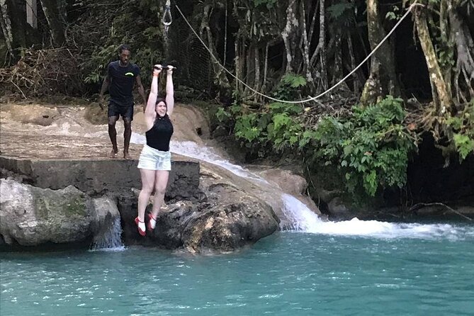 [PRIVATE] Blue Hole & Secret Falls Tour with Entrance Fees - The road from Negril is the first big decision