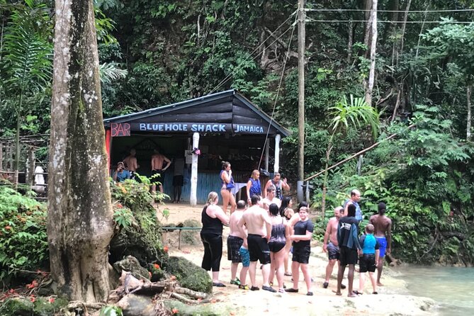 [PRIVATE] Blue Hole & Secret Falls Tour with Entrance Fees - Blue Hole: swim, jump, or take it easy