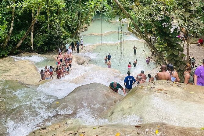 Private Dunn River Falls and Park Tour from Montego Bay - Hiking, pools, zipline, and beach time