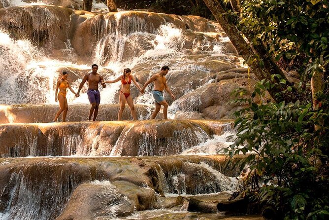 Private Dunn's River Falls and Blue Hole Tour Ocho Rios Jamaica - Blue Hole and Secret Falls: Pools, Swings, and Short Bursts of Adventure