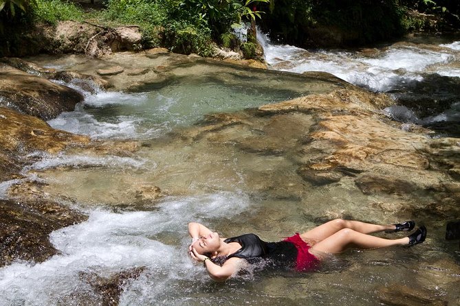 [PRIVATE] Dunn's River Falls, Blue Hole & Secret Falls w/Entrance - Dunn’s River Falls, Jamaica’s famous first act