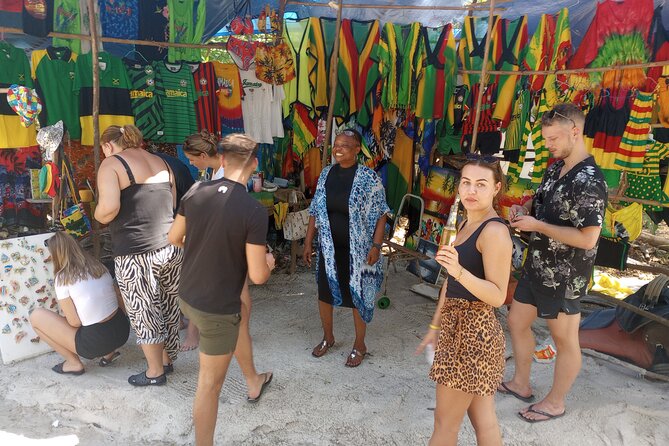 Private Dunn's River Falls, Ocho Rios Sightseeing and shopping - Local vendors, duty-free shops, and the art of saying no