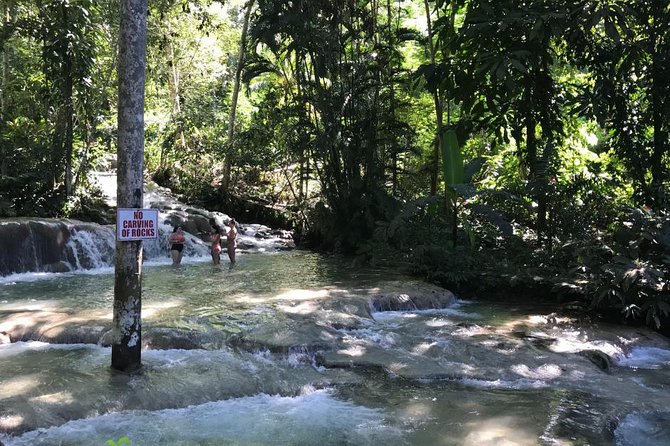 [PRIVATE] Dunn's River Falls with Entrance Fees - Climbing the 600-foot waterfall