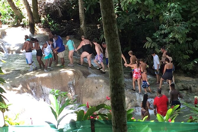 Private Dunns River Fall, Blue hole in Ocho Rios from Montego Bay - Blue Hole brings the more playful side