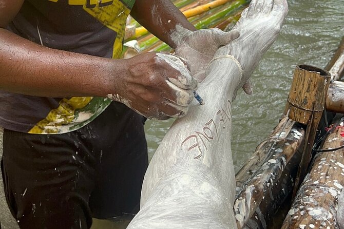 Private Lethe Bamboo Rafting Lime Stone Foot Massage Tour - Two hours on the Lethe River