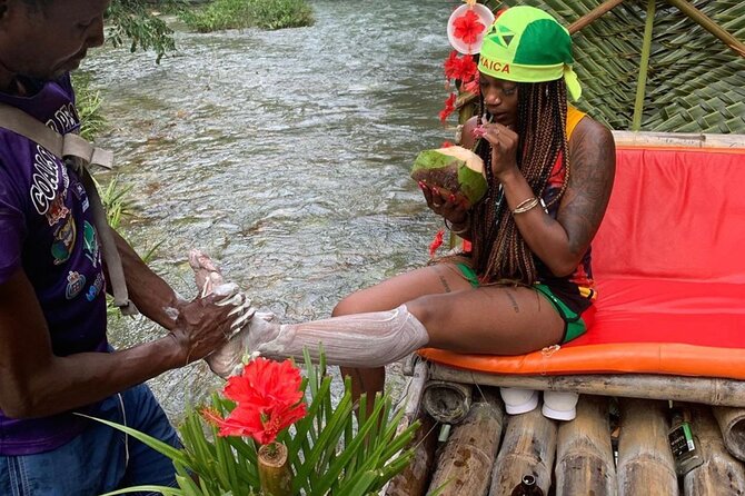 Private Montego Bay Bamboo Rafting with Limestone Foot Massage - From Montego Bay to the hills of Lethe
