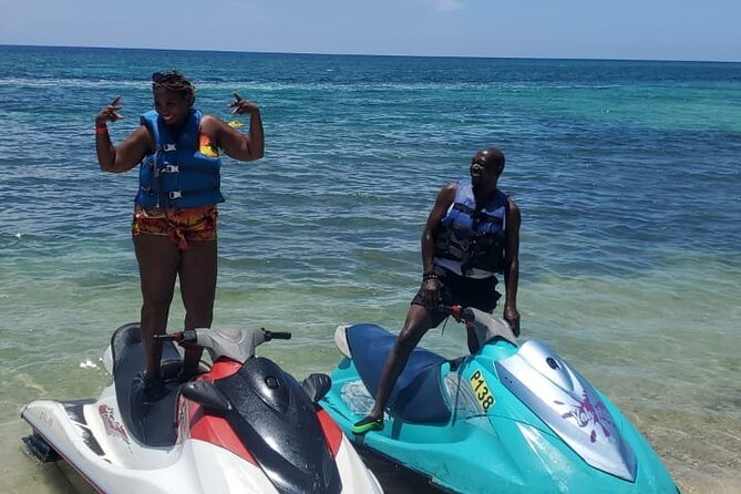 Private Parasailing and Jet Skiing at Montego Bay - Jet skiing for a more active two hours