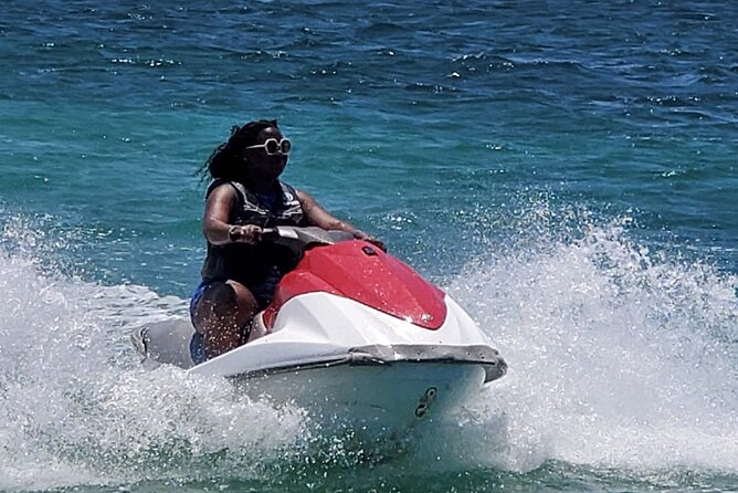 Private Parasailing and Jet Skiing at Montego Bay - Parasailing for a broad view of the coast
