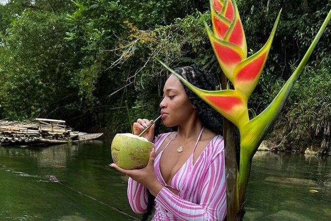 Private River Bamboo Raft with Limestone Foot Massage in Montego Bay - The limestone foot massage