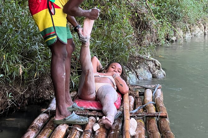 Private Tour Bamboo Rafting & Limestone Massage In Montego Bay - What to expect from the limestone foot massage