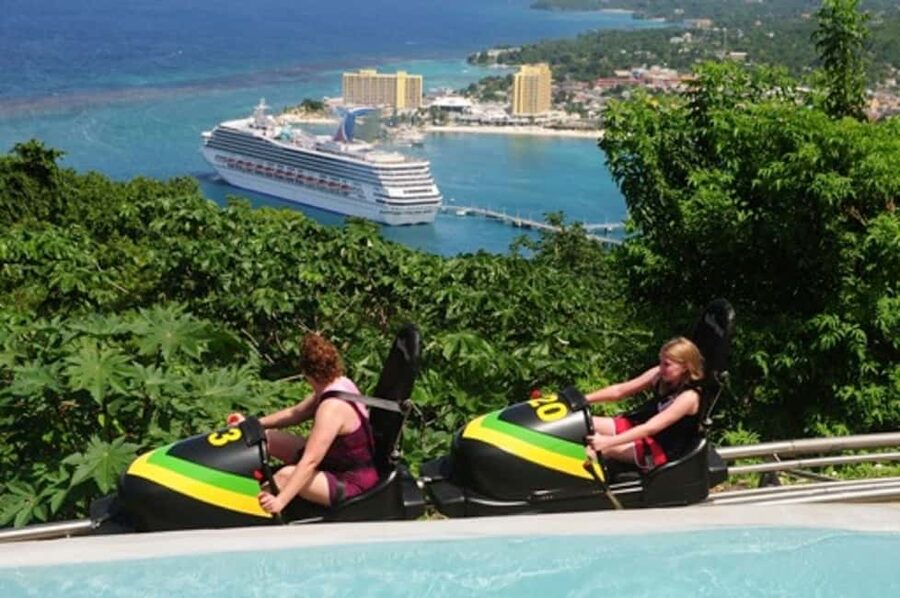 Rainforest Bobsled Mystic Mountain transportation - What the Mystic Mountain bobsled ride is really about