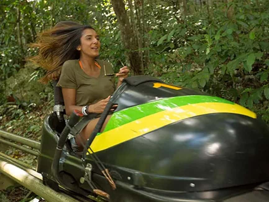Rainforest Bobsled Mystic Mountain transportation - The 1.5-hour road trip to Mystic Mountain