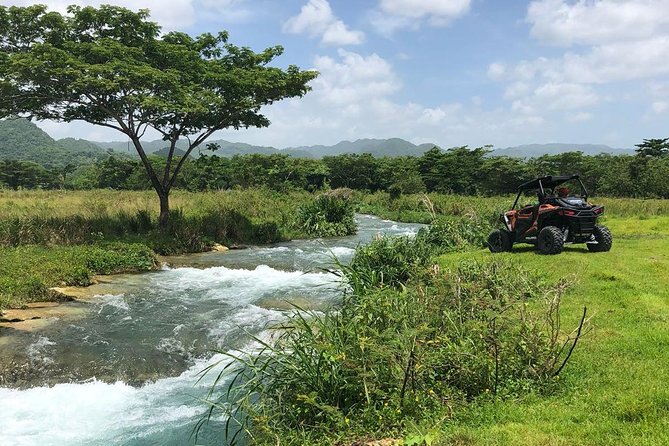 Rastafari Cultural ATV Community Experience from Negril - The natural mineral pool stop