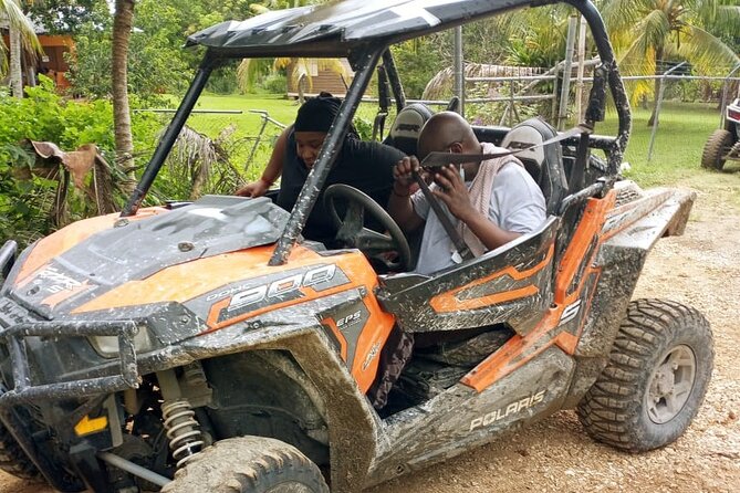 Rastasafari ATV Experience - A mineral spring stop with time to swim