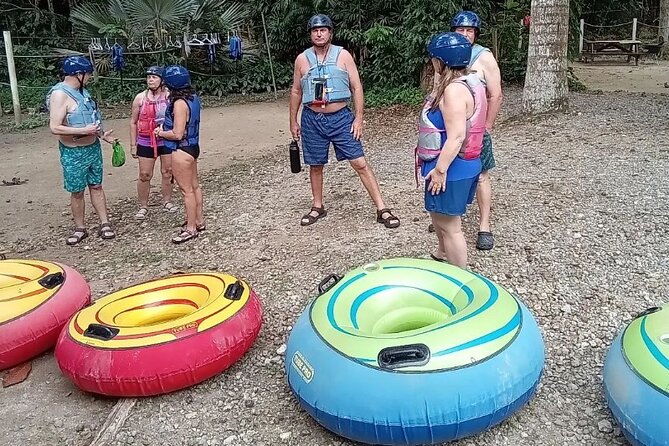 River Rapids Tubing and Beach Visit with Private Transportation - Arriving at the river and signing the waiver