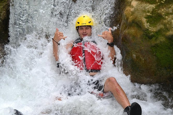 River Rapids Waterfalls Rafting and Beach Adventure - Bengal Bay is the payoff for a mixed group