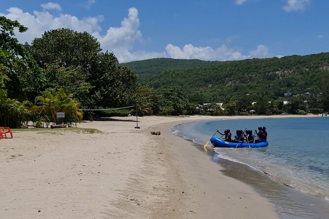 River Rapids Waterfalls Rafting and Beach Adventure - The guides make the difference