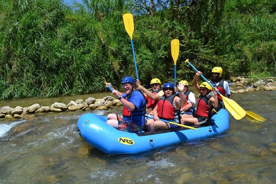 River Rapids Waterfalls, River Rafting, and Beach Adventure - From the North Coast to Rio Bueno