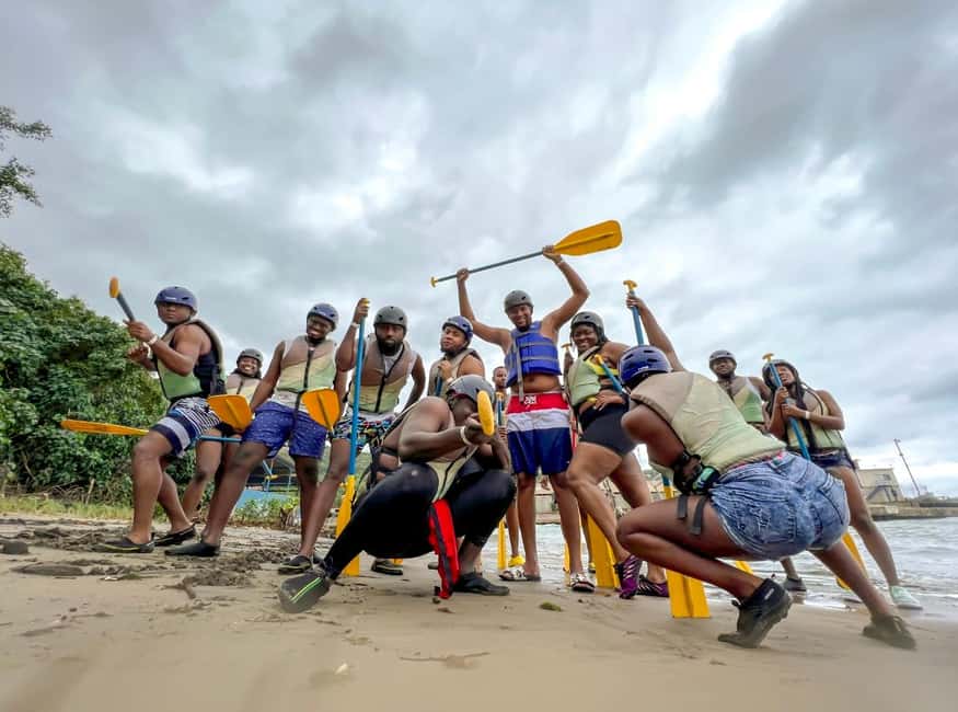 River Rapids Waterfalls, River Rafting, and Beach Adventure - One Hour on the Rio Bueno