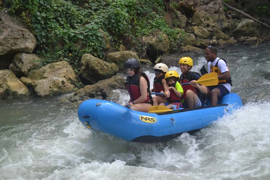 River Rapids Waterfalls, River Rafting, and Beach Adventure - From Freshwater to the Caribbean Sea
