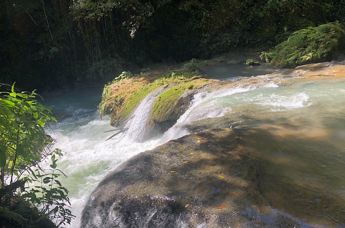 South Coast Jamaica YS Falls Tour - Rope swing fun, with one important warning