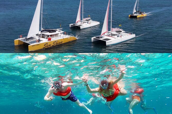 SUNSET PARTY CRUISE Rick's Cafe Ocean Coral / Eden Bay Guests - Snorkeling, swimming, and time in the water
