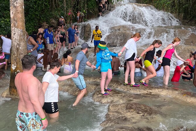 Ultimate Dunn's River Falls hike and swim and Natural wonder - What the Waterfall Climb Feels Like