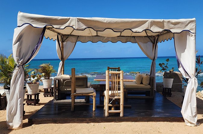 VIP Oceanfront Cabana at Bamboo Beach Club in Montego Bay - Timing your Montego Bay day