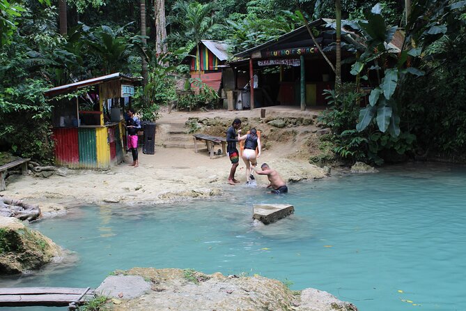 WATERFALL- Blue Hole Waterfall Adventure Swim and Rope Swing - Why the Small Group and Driver Matter
