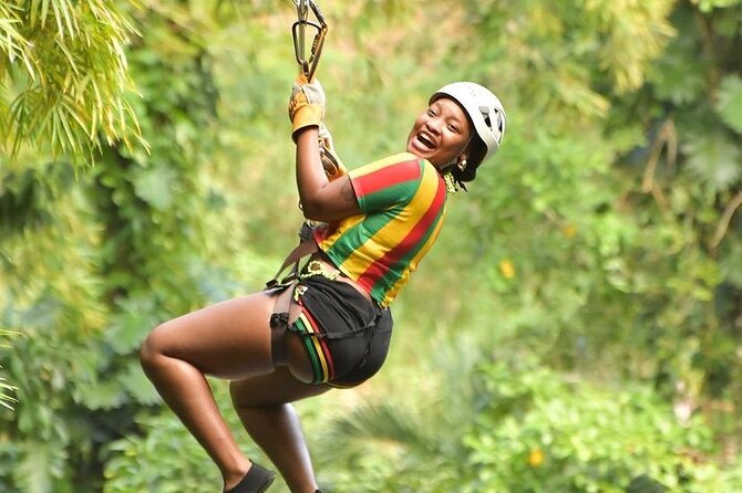 Zipline, Dunn’s River Falls, Bamboo Rafting & Horseback Ride Tour - Starting at Dunn’s River Falls and Park
