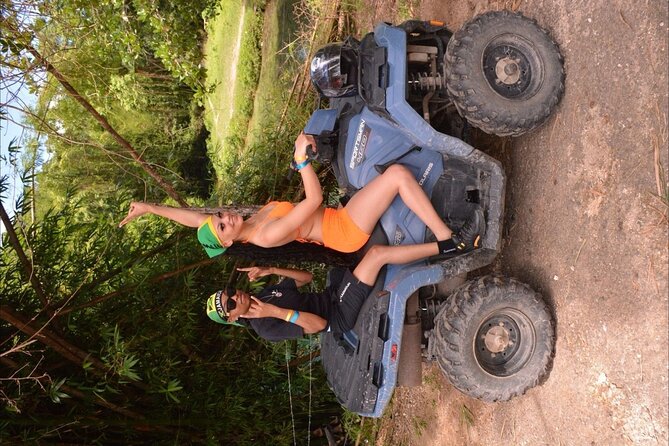 Zipline, Horseback Ride and Swim and Quad ATV bike in Negril - Chukka Outpost Sandy Bay and the zipline stop
