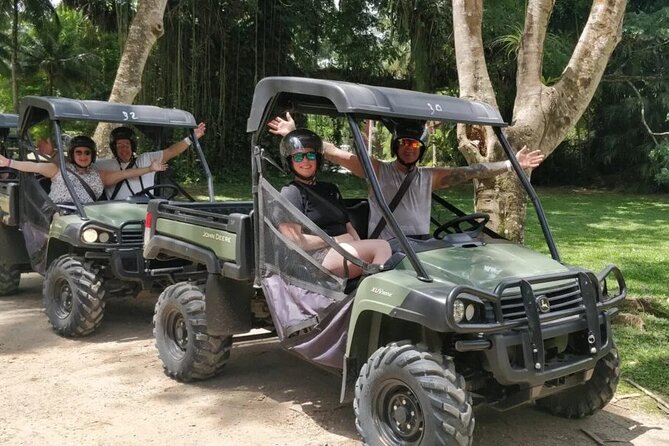 Zipline, Horseback Ride and Swim and Quad ATV bike in Negril - Who will enjoy this Jamaican adventure most?